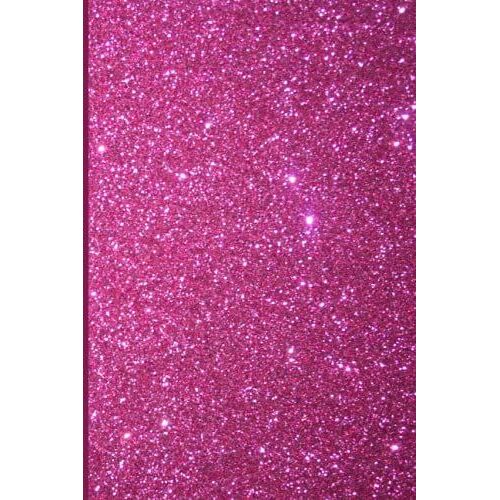 Notebook: Sparkle Rose Glitter 6x9 200 Lined Page
