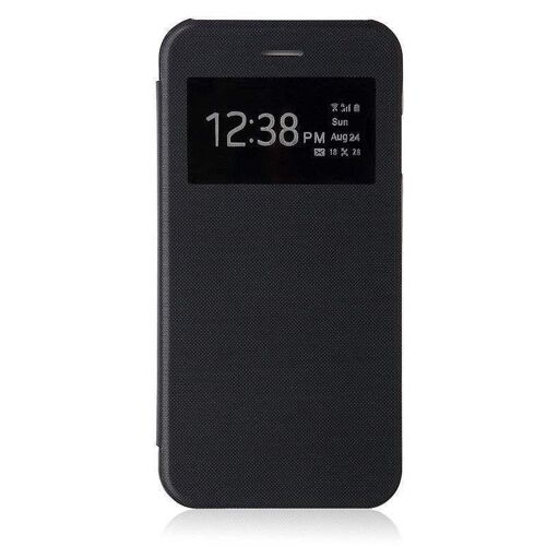COQUE Etui à rabat S VIEW NOIR POUR IPHONE 5 5S SE CASE PROTECTION ÉTUI HOUSSE