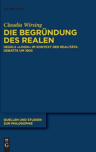 Die Begründung Des Realen