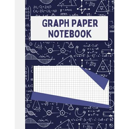 Graph Paper Notebook: Quad Ruled 5x5 Pages 8.5 X 11 Inches For Math And Science Students | Large Simple Squared Graphing Paper Journal (Grid Paper Notebooks)