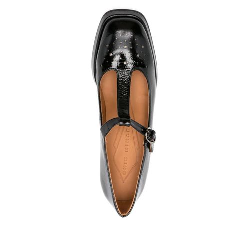 Chie Mihara Escarpins À Talon Épais 80 Mm - Noir