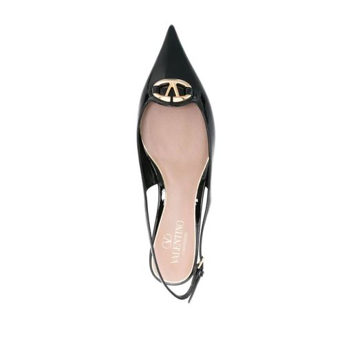 Valentino Garavani Ballerines The Bold Edition Vlogo 20 Mm - Noir
