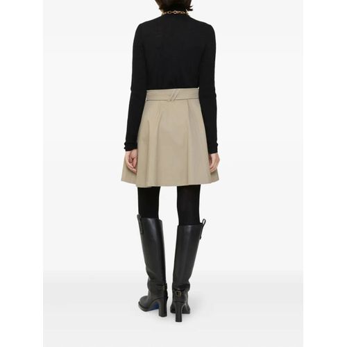 Burberry Jupe Croisée À Taille Ceinturée - Tons Neutres