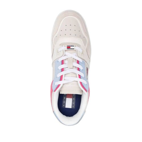 Tommy Jeans Baskets Mi-Montantes À Design Colour Block - Tons Neutres - 36