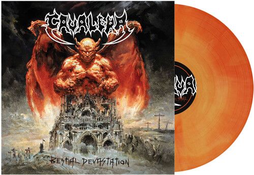 Cavalera - Bestial Devastation - Orange Swirl [Vinyl Lp] Colored Vinyl, Orange