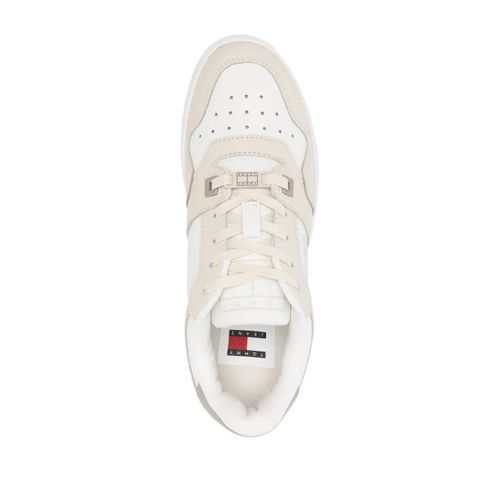 Tommy Jeans Baskets Retro Basketball - Tons Neutres