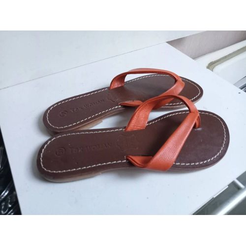 Tongs Femme Taille 37 Cuir Marque Tex Woman