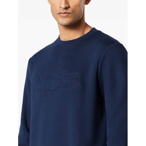 Lacoste Sweat À Logo Brodé - Bleu