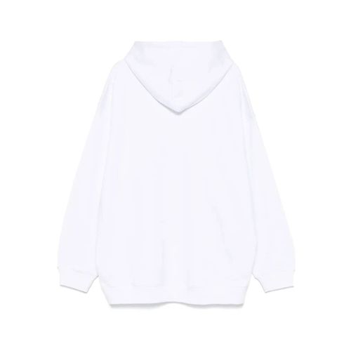 Moschino Hoodie Archive Message - Blanc