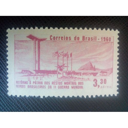 Timbre Bresil Yt Pa 92 Monument 1960 (050206)