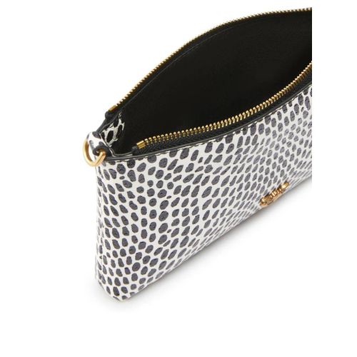 PINKO pochette Love Birds - Blanc