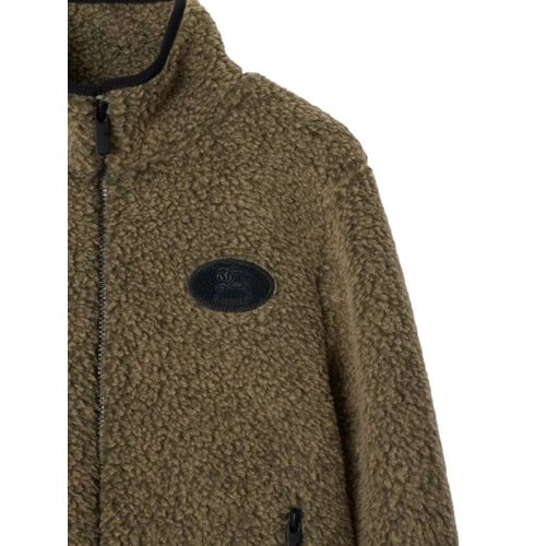 Burberry Veste En Polaire À Coupe Crop - Vert