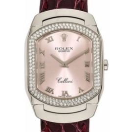 Rolex Montre Cellini 24.5 Mm Pre-Owned - Rose