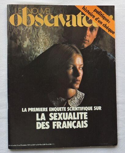 Le Nouvel Observateur N° 415 - Du 23 Au 29 Octobre 1972.