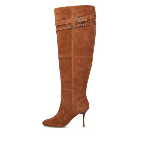 Pinko Bottines En Daim - Marron - 36-37