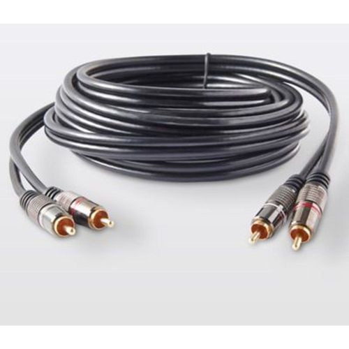 Cordon audio 2RCA Mâle / Mâle Blyss Or  3 m
