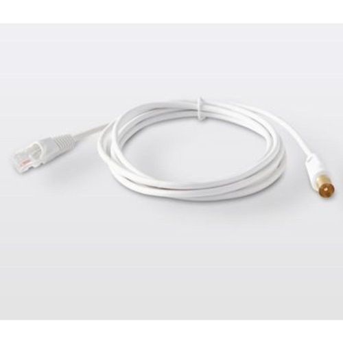 Câble RJ45 Mâle / Mâle Catégorie 6E blanc Blyss  2 m