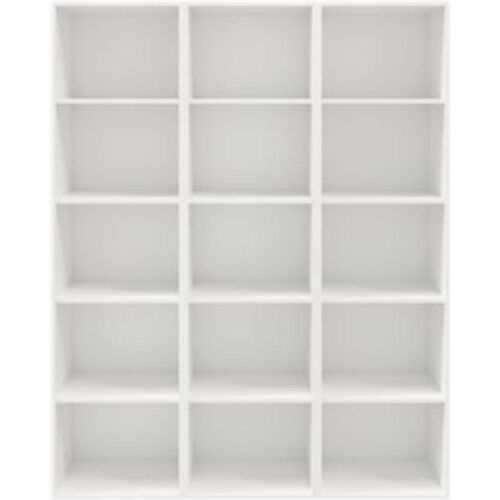 Etagère bibliothèque blanche H. 187 5 x L. 150 x P. 35 cm