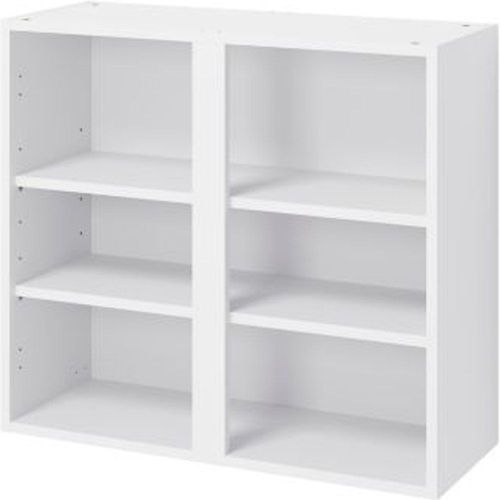 Caisson Haut De Cuisine Goodhome Caraway Blanc H. 72 Cm X L. 80 Cm