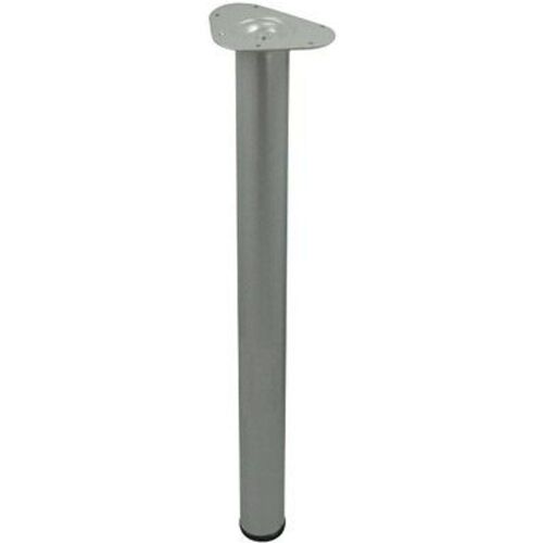 Pied de table réglable Diall - 6 x H. 87 cm gris