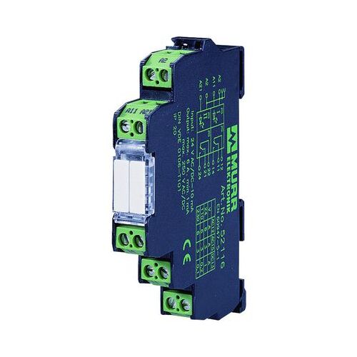Murr Elektronik 52103 Relais industriel Tension nominale: 24 V DC/AC Courant de commutation (max.): 6 A 2 inverseurs (RT) 1 pc(s)