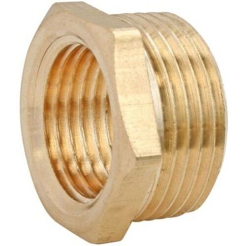 Bague de reduction laiton Mâle 20/27 (3/4") - Femelle 15/21 (1/2")  lot de 2