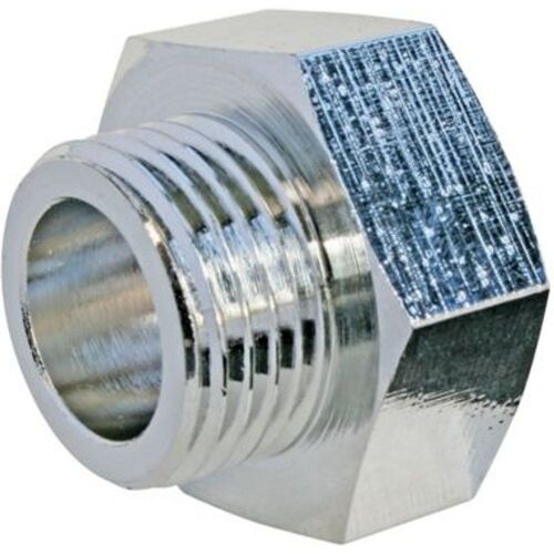 Réduction laiton chromé Femelle 20/27 (3/4") - Mâle 15/21 (1/2")  lot de 2