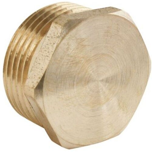 Bouchon laiton Mâle 8/13 (1/4")  lot de 2