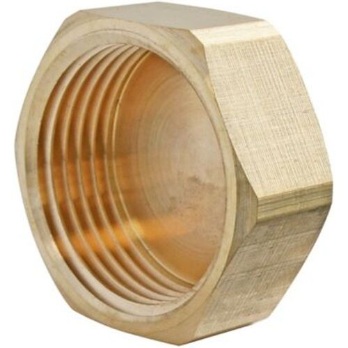 Bouchon laiton Femelle 15/21 (1/2")  lot de 2
