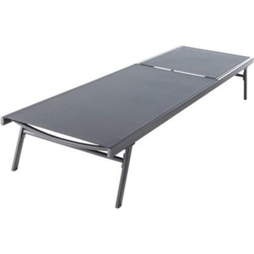 Bain De Soleil En Métal Goodhome Alona Ebony