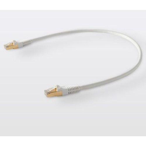 Câble RJ45 Mâle / Mâle blanc Blyss Or  0.5 m