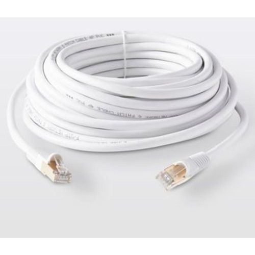 Câble RJ45 Mâle / Mâle Catégorie 6E blanc Blyss  1 m