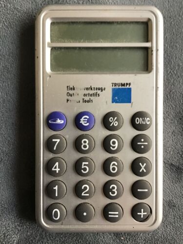Calculatrice Outils portatifs Trumpf