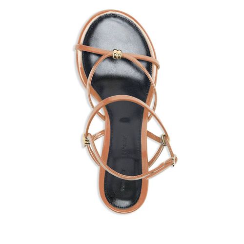 Proenza Schouler Sandales Compensées À Brides - Marron
