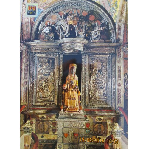 Carte Postale: Espagne Montserrat La Vierge