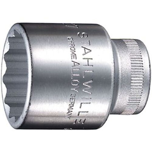 50 A 1 3/8 03410060 6 Pans Double Douille 1 3/8' 1/2' (12.5 Mm) W643352 - Stahlwille