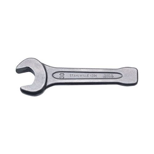Stahlwille - Clé à Fourche à Frapper 4204 Ouv. De Clé 75 Mm Longueur 375 Mm Acier Allié Au Ch