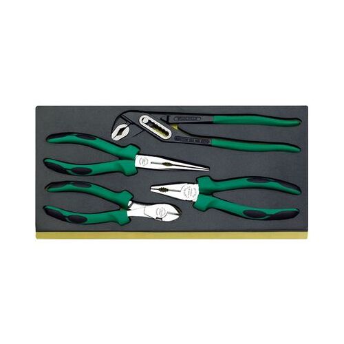 Stahlwille - Tcs 6501-6602/4 Jeu De Pinces En Plateau Tcs 4-teilig, 1000 G