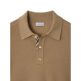 Burberry Polo En Maille - Marron
