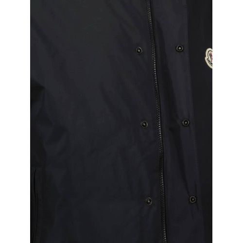 Moncler Doudoune Epine À Boutons Pression - Noir