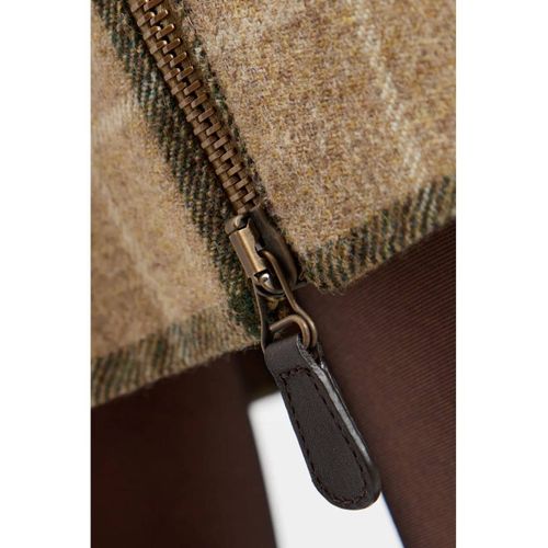 Burberry Robe Courte À Carreaux - Tons Neutres