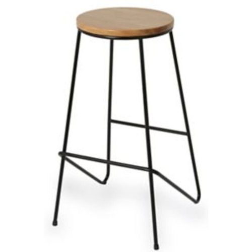 Tabouret De Bar Goodhome Maloux Noir