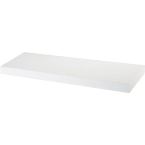 Tablette murale avec fixation invisible Form Cusko blanc 60 cm