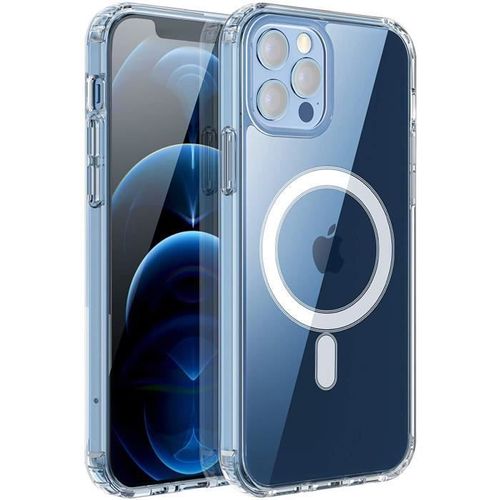 Coque Transparente Avec Anneau Magnetique Pour Iphone 13 Pro