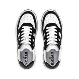 Hogan Baskets H630 À Design Perforé - Noir