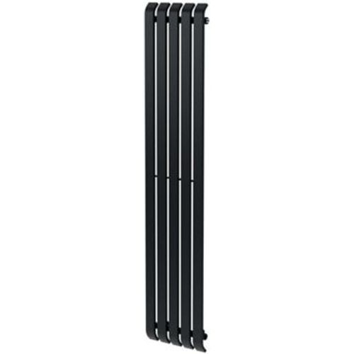 Radiateur eau chaude GoodHome Wilsona Vertical Anthracite 746 W