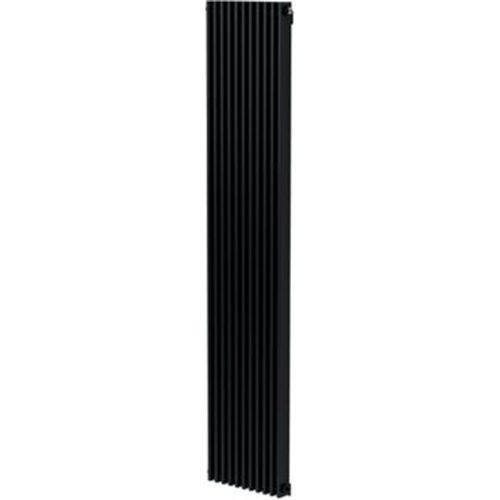 Radiateur eau chaude GoodHome Kensal Vertical Anthracite 1 117 W