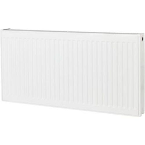 Radiateur eau chaude acier GoodHome blanc L. 100 cm x H. 50 cm