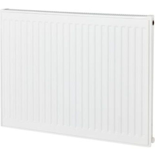 Radiateur eau chaude acier GoodHome blanc L. 80 cm x H. 60 cm