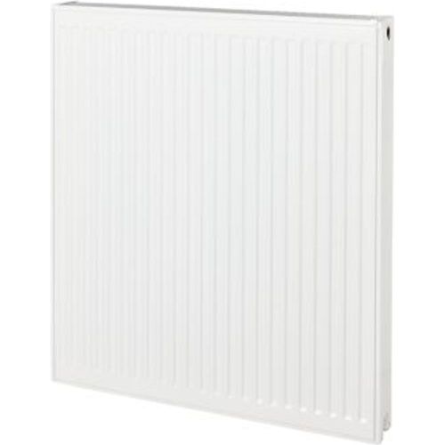 Radiateur eau chaude acier GoodHome blanc L. 60 cm x H. 90 cm